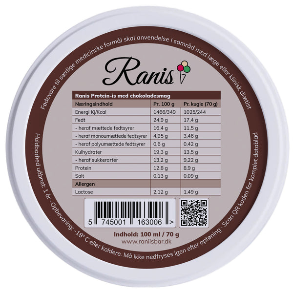 Ranis Schokoladen-Proteineis