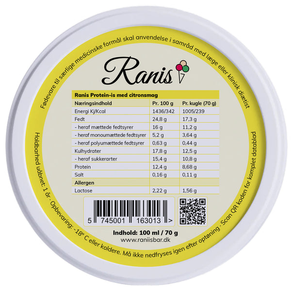 Ranis Zitronen-Proteineis