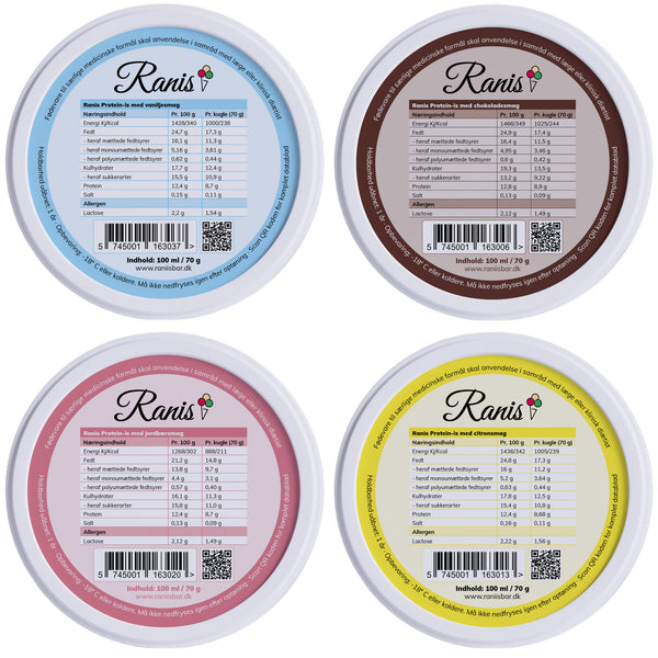 Ranis Mixkiste Protein-Eis